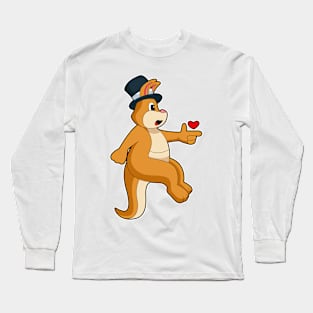 Kangaroo Groom Cylinder Wedding Long Sleeve T-Shirt